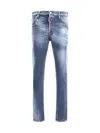 Dsquared2 Blue Narrow Denim Jeans In Blue