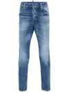 Dsquared2 Jeans In Navy Blue