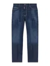 Dsquared2 Denim Wide-leg Jeans In Blue