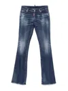 Dsquared2 Denim Flared Jeans In Blue