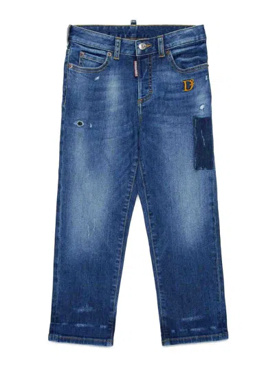 Dsquared2 Boston Jeans In Blue