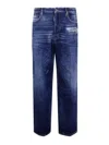 Dsquared2 Jeans With Experienced Effect In Blue