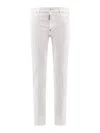 Dsquared2 Stretch Cotton Trouser With White Bull Tag