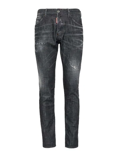 DSQUARED2 JEANS BOOT-CUT - NEGRO