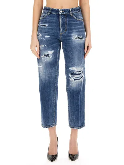 Dsquared2 Jeans "boston" In Blue