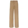 Dsquared2 Crystal-embellished Double-layer Trousers In Brown