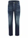Dsquared2 Jeans In Denim Blu