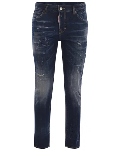 Dsquared2 Jeans  "cool Girl" In Blue