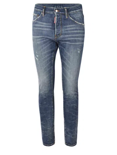 Dsquared2 Jeans  "cool Guy" In Blue