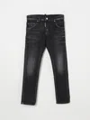 Dsquared2 Cool Guy Straight-leg Jeans In Black