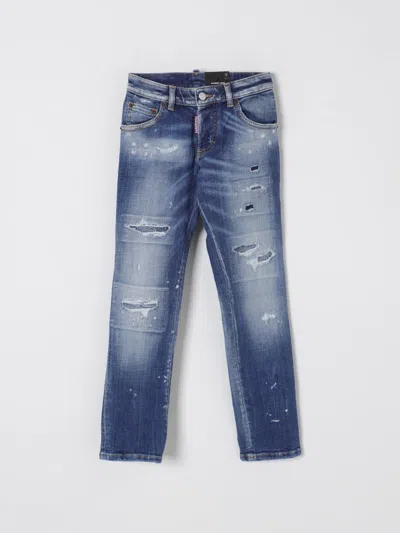 Dsquared2 Kids' Jeans  Kinder Farbe Denim