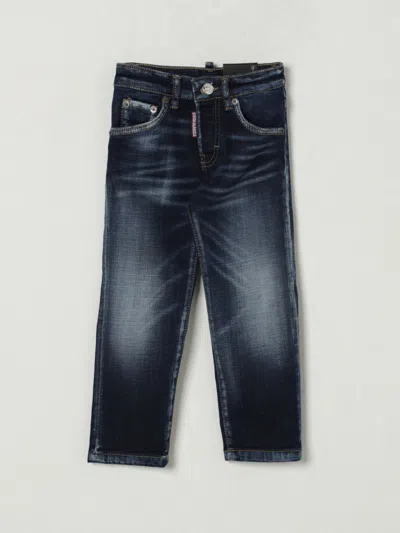 Dsquared2 Jeans  Kids Color Denim In Blue
