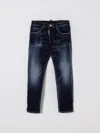 Dsquared2 Jeans  Kids Color Denim In Blue