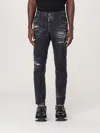 Dsquared2 Black Ripped Wash Cool Guy Jeans In Black