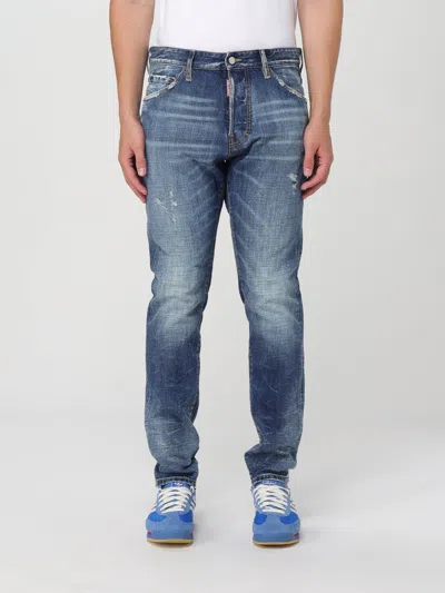Dsquared2 Pants  Men Color Blue In Blau