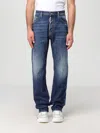 Dsquared2 Cool Guy Blue Jeans With Faded Effect In Denim Man In Denim