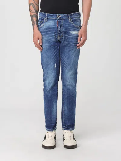 Dsquared2 Jeans  Men Color Denim In Blue