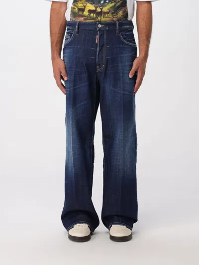 Dsquared2 Jeans  Men Color Denim In Blue