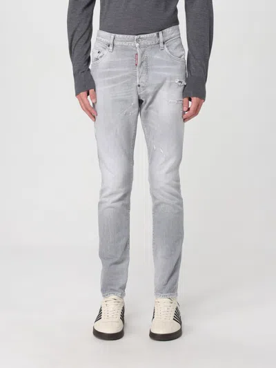 Dsquared2 Jeans  Men Color Grey In Blue