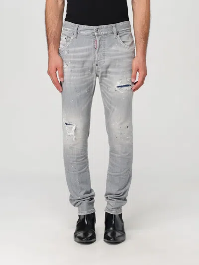 Dsquared2 Jeans  Men Color Grey In Grau