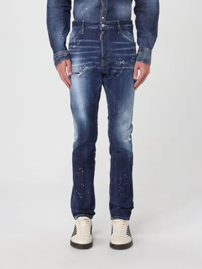 Dsquared2 Jeans  Men Color Navy In Blue