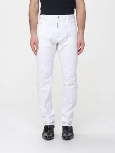 Dsquared2 Pants Men  In White