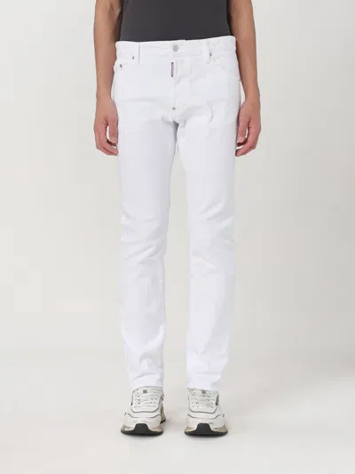 DSQUARED2 JEANS DSQUARED2 MEN COLOR WHITE,G46837001