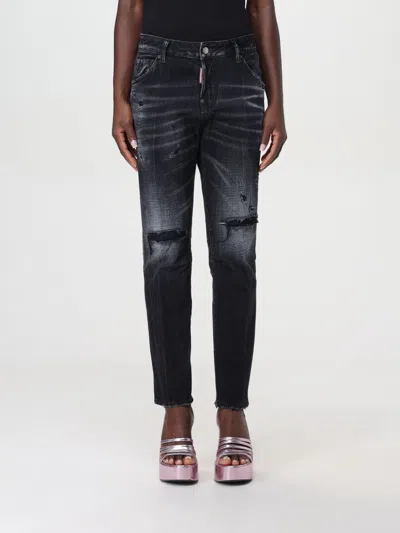 Dsquared2 Jeans  Woman Color Black In Schwarz