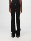 Dsquared2 Twiggy 5-pocket Bootcut Jeans In Schwarz