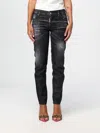 Dsquared2 Dsquared Black Stretch Denim Jennifer Jeans In Schwarz
