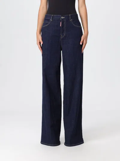 DSQUARED2 JEANS DSQUARED2 WOMAN COLOR BLUE,H18416009