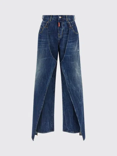 DSQUARED2 JEANS DSQUARED2 WOMAN COLOR BLUE,H55945009