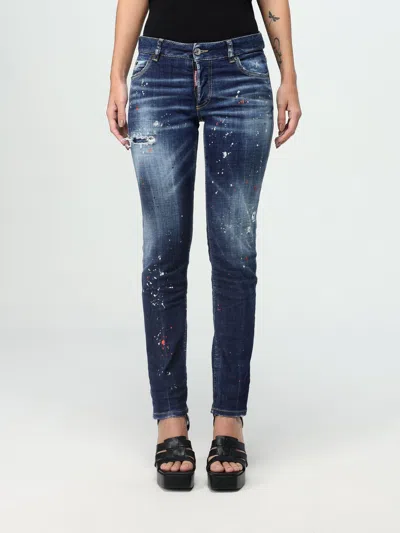 Dsquared2 Jeans  Woman Color Blue In Blau