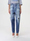 DSQUARED2 JEANS DSQUARED2 WOMAN COLOR BLUE,F89622009