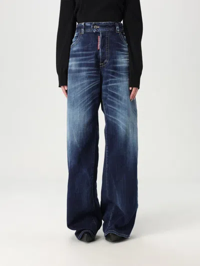 DSQUARED2 JEANS DSQUARED2 WOMAN COLOR DENIM,G50435028