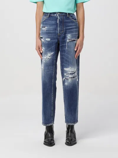 DSQUARED2 JEANS DSQUARED2 WOMAN COLOR DENIM,F16468028