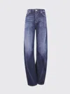 Dsquared2 Stretch Denim 2d Twisted Wide-leg Jeans In Blue