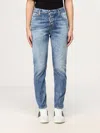 Dsquared2 Whiskering Effect Slim-cut Jeans In Stone Washed