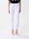 Dsquared2 Woman Jeans White Size 00 Cotton, Elastane In White