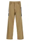 Dsquared2 Stone Cotton Pants In Beige