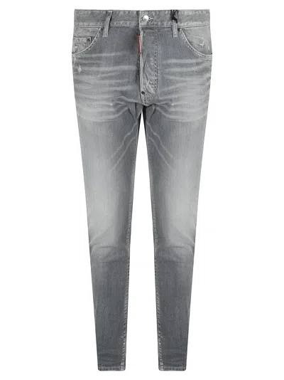 Dsquared2 Cool Guy Cotton Denim Jeans In Grey