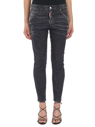 Dsquared2 Jeans In Denim Cool Girl In Multi