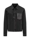 Dsquared2 Jeans Jacket In Black