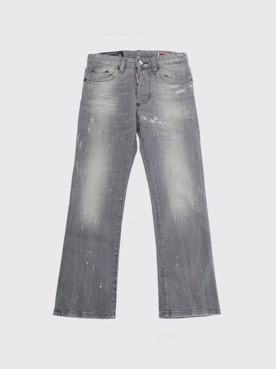 Dsquared2 Jeans Kids Color Grey In Gray