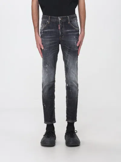 Dsquared2 Jeans Men Color Black In Gray