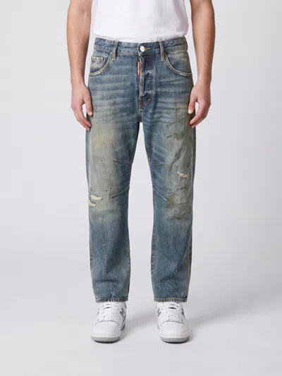 Dsquared2 Jeans Men Color Blue In Brown