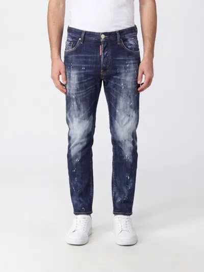 Dsquared2 Jeans Men Color Blue