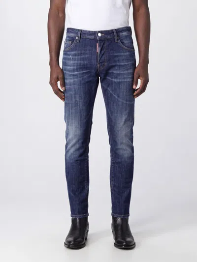 Dsquared2 Jeans Men Color Blue