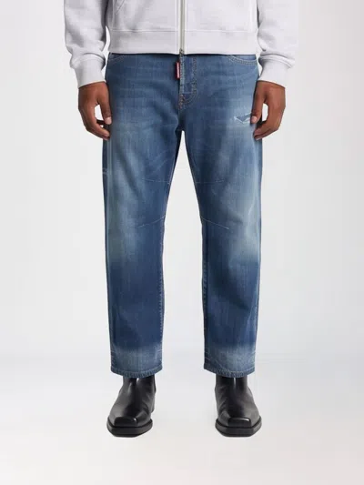 Dsquared2 Pants Men In Blue