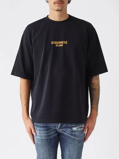 Dsquared2 Tシャツ  メンズ カラー ネイビー In Black